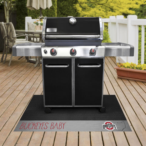 Ohio State Buckeyes Southern Style Grill Mat 26"x42" 