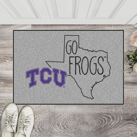 Texas Christian Horned Frogs Southern Style Starter Mat 19"x30" 