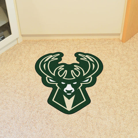 Milwaukee Bucks Mascot Mat 28.3" x 36" 