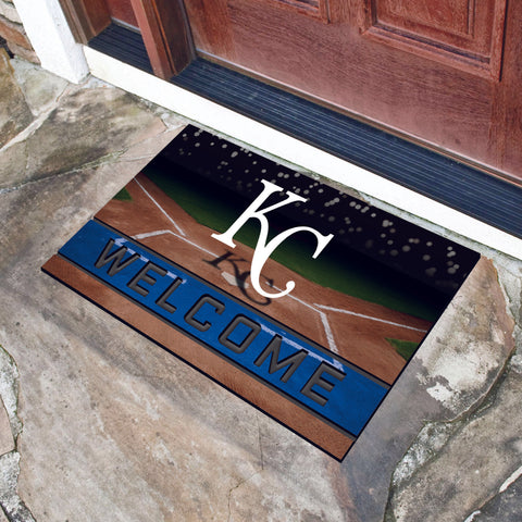 Kansas City Royals Crumb Rubber Door Mat 18"x30" 