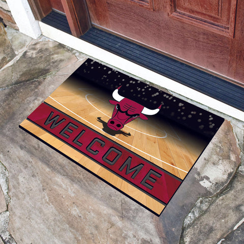 Chicago Bulls Crumb Rubber Door Mat 18"x30" 