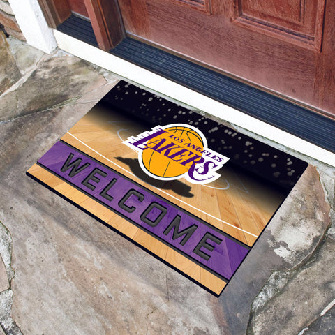 Los Angeles Lakers Crumb Rubber Door Mat 18"x30" 