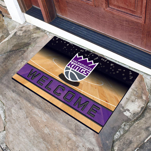Sacramento Kings Crumb Rubber Door Mat 18"x30" 