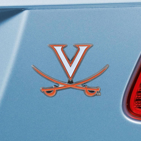 Virginia Cavaliers Color Emblem 3.2"x1.9" 