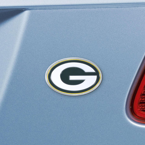 Green Bay Packers Color Emblem3"x3.2" 