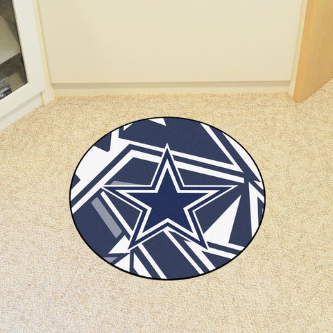 Dallas Cowboys XFIT Roundel Mat 27" diameter 