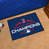 Boston Red Sox 2018 World Series Champions Starter Rug 19"x30" 