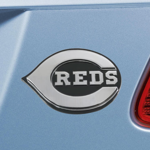 Cincinnati Reds Chrome Emblem 3"x3.2" 