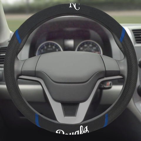 Kansas City Royals Steering Wheel Cover 15"x15" 