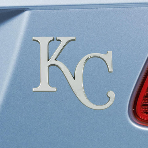 Kansas City Royals Chrome Emblem 3"x3.2" 