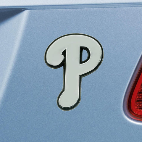 Philadelphia Phillies Chrome Emblem 3"x3.2" 
