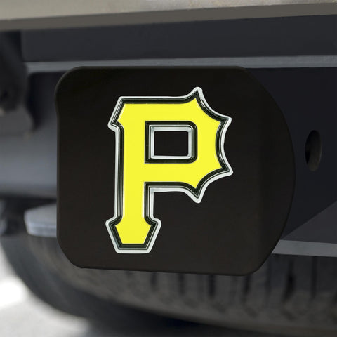 Pittsburgh Pirates Color Hitch Black 3.4"x4" 