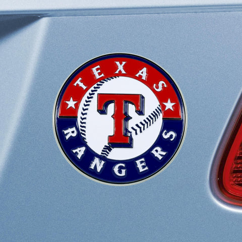 Texas Rangers Color Emblem 3"x3.2" 