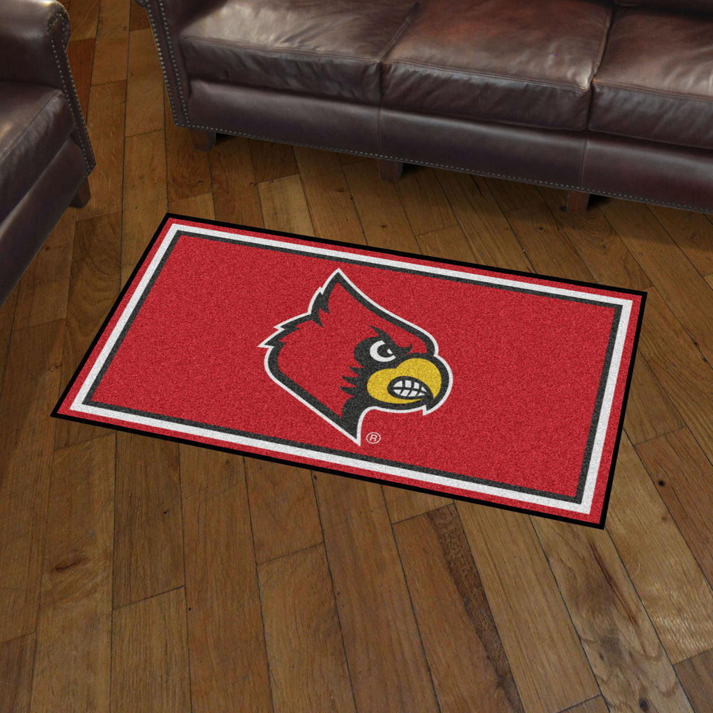 Louisville Cardinals 3x5 Rug 36"x 60" 