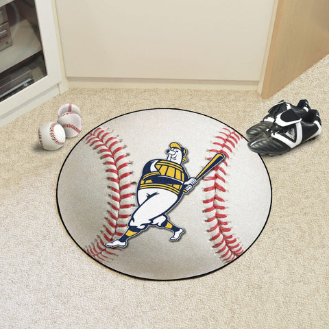 Milwaukee Brewers Baseball Mat 27" diameter 