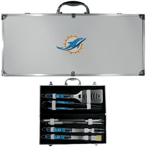 Miami Dolphins 8 pc BBQ Set - Tailgater