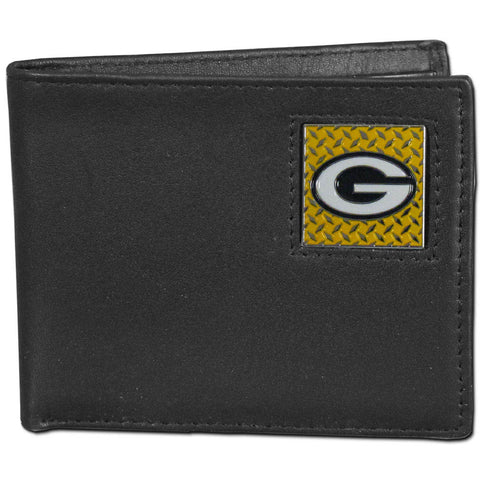 Green Bay Packers Gridiron Leather Bifold Wallet