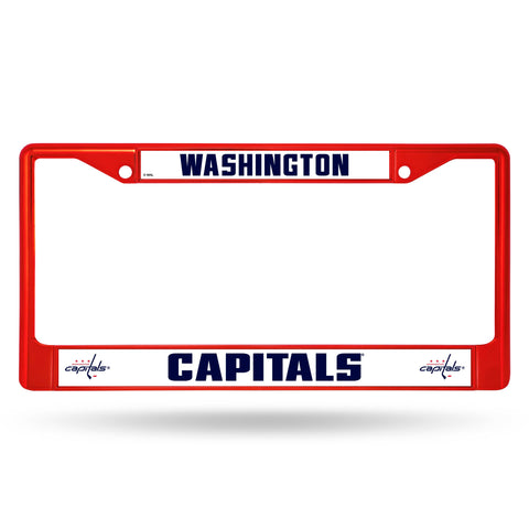 Washington Capitals Chrome License Frame