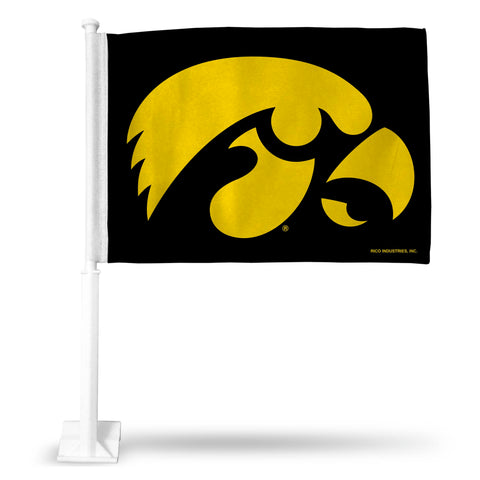 Iowa Hawkeyes Car Flag