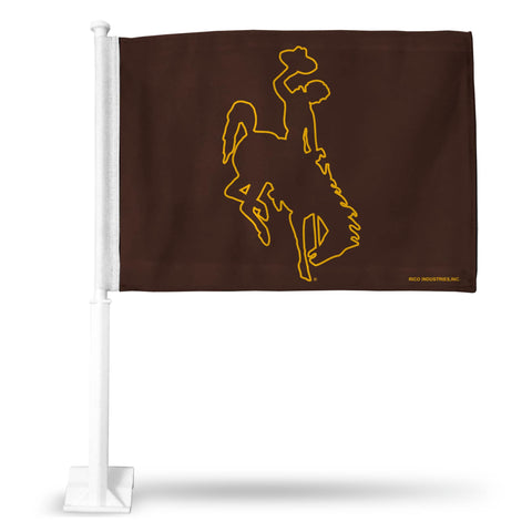 Wyoming Cowboys Car Flag