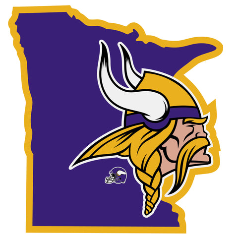 Minnesota Vikings   Home State Decal 