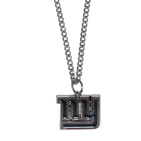 New York Giants   Chain Necklace with Small Charm 