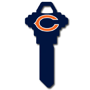 Schlage NFL Key Chicago Bears