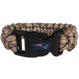 New England Patriots Camo Survivor Bracelet