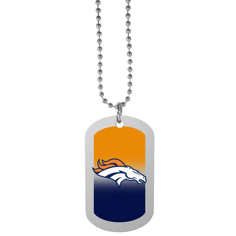 Denver Broncos Team Tag Necklace