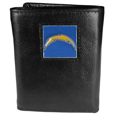 Los Angeles Chargers   Leather Tri fold Wallet 