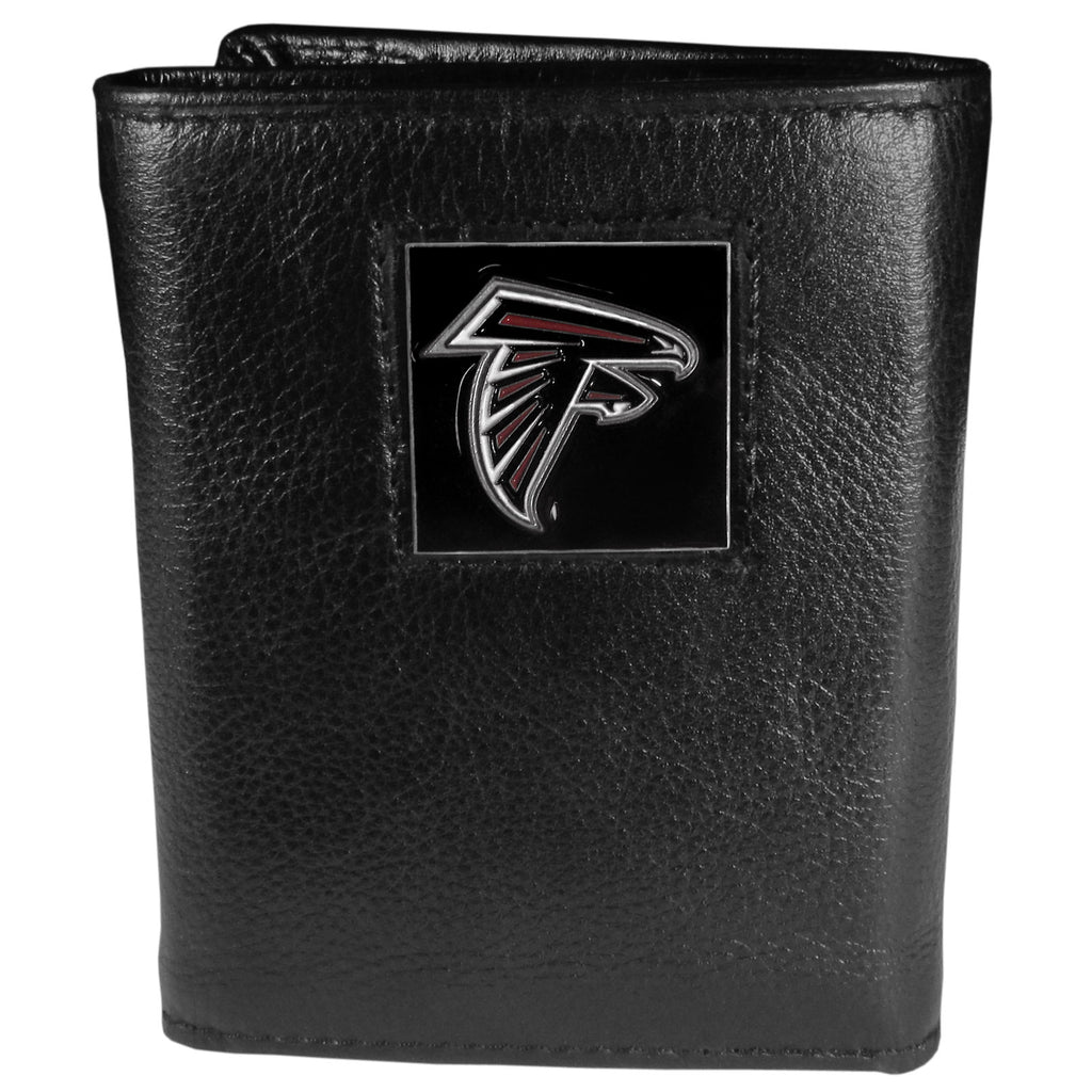 Atlanta Falcons   Leather Tri fold Wallet 