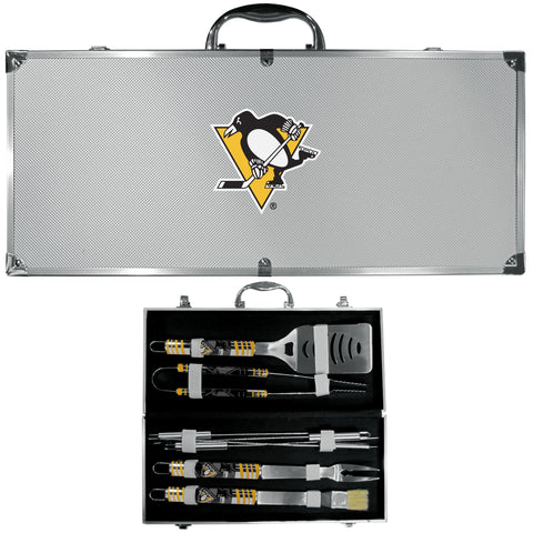 Pittsburgh Penguins   8 pc Tailgater BBQ Set 