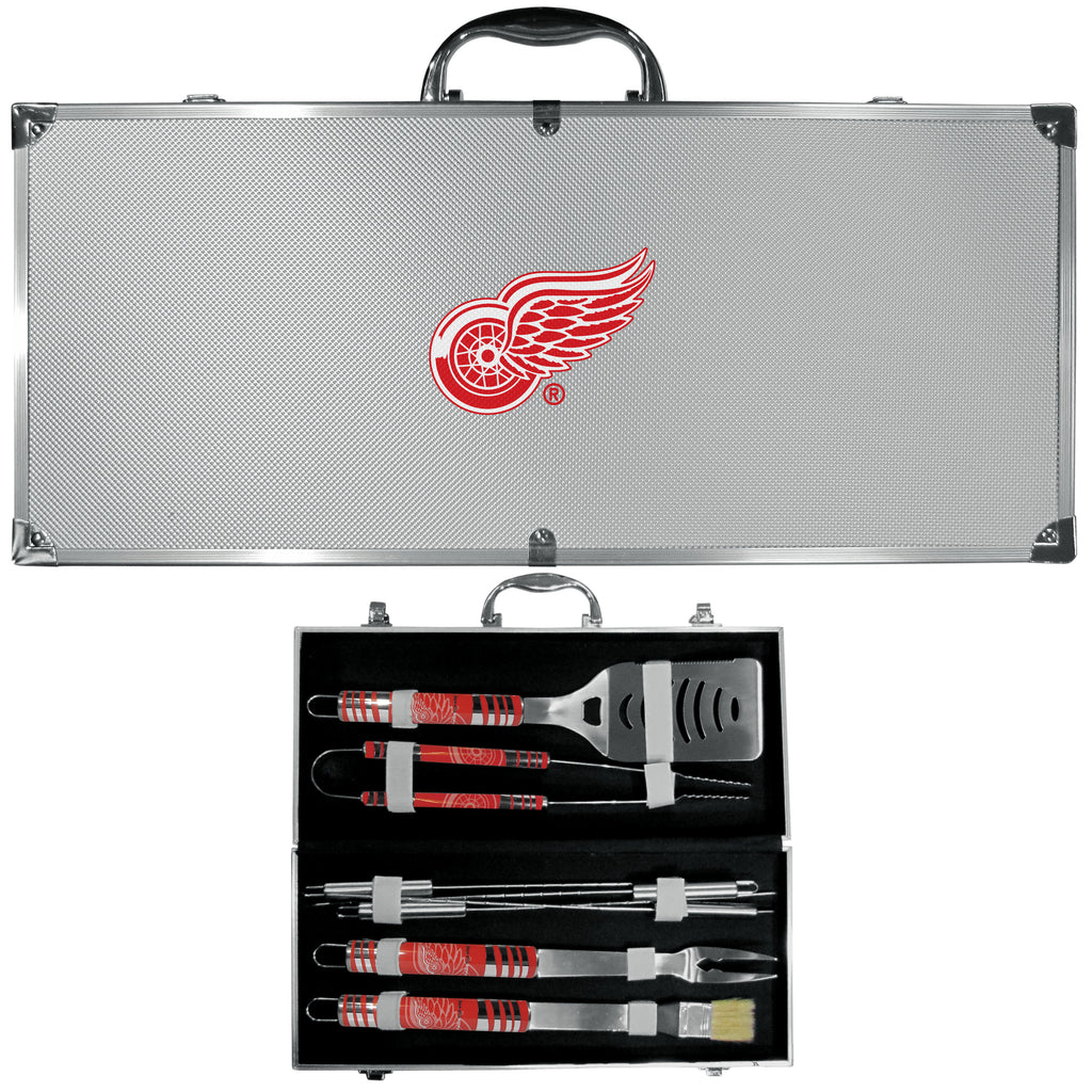 Detroit Red Wings   8 pc Tailgater BBQ Set 