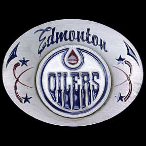 Edmonton Oilers® Team Belt Buckle