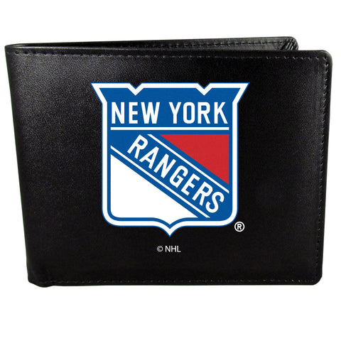 New York Rangers   Bi fold Wallet Large Logo 