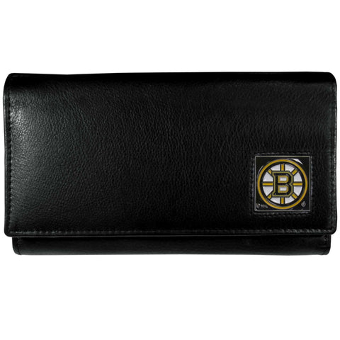 Boston Bruins® Leather Women's Wallet