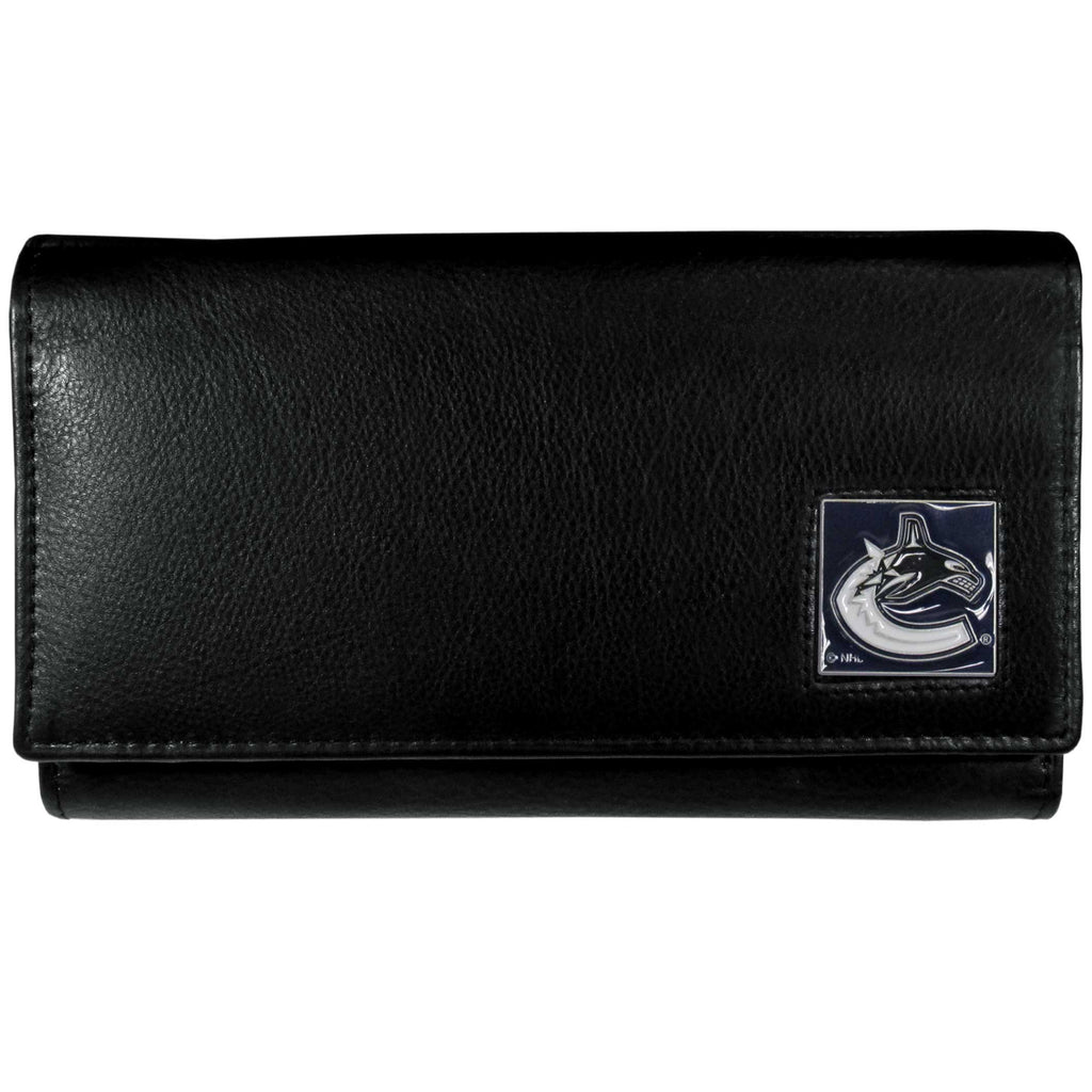 Vancouver Canucks   Leather Women's Wallet 