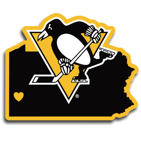 Pittsburgh Penguins® Home State Decal - Repositionable