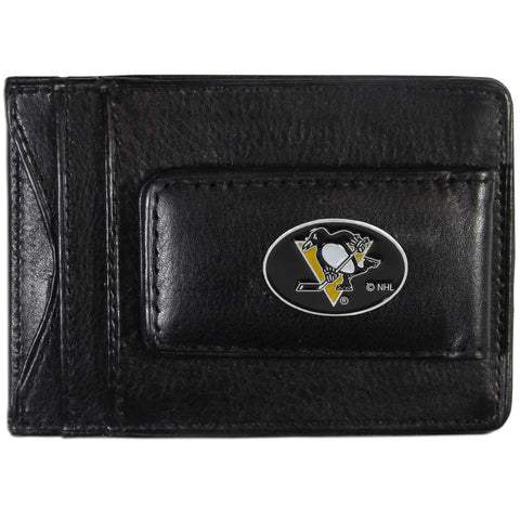 Pittsburgh Penguins® Leather Cash & Cardholder