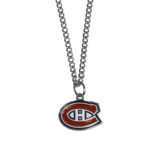 Montreal Canadiens   Chain Necklace with Small Charm 