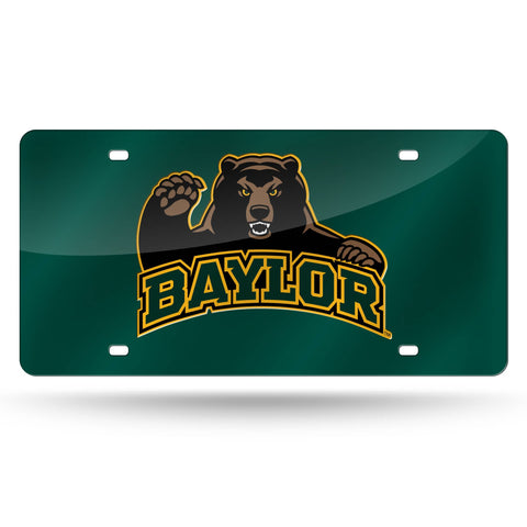 Baylor Bears Laser Cut License Tag