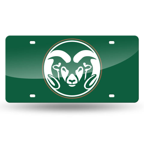 Colorado State Rams Laser Cut License Tag