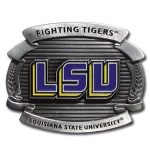 LSU Tigers   Oversized Belt Buckle 