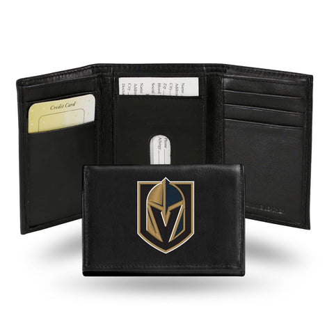 Las Vegas Golden Knights Trifold Wallet - Embroidered