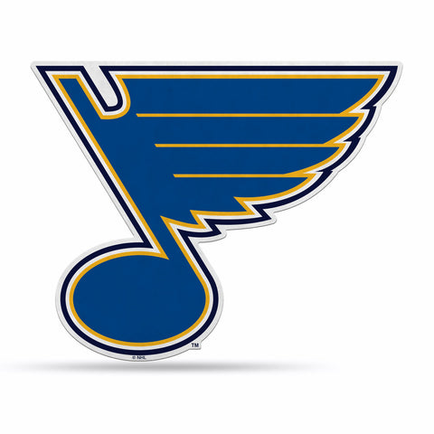 St. Louis Blues Pennant Shape Cut Logo Design Special Order