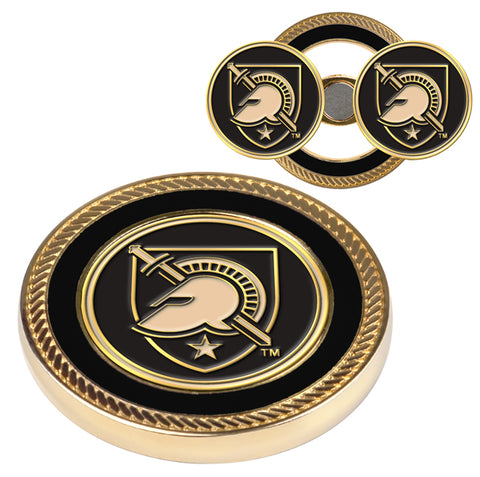 Army Black Knights Challenge Coin / 2 Ball Markers