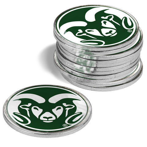 Colorado State Rams 12 Pack Ball Markers
