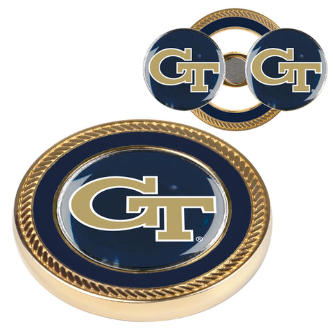 Georgia Tech Yellow Jackets Challenge Coin / 2 Ball Markers
