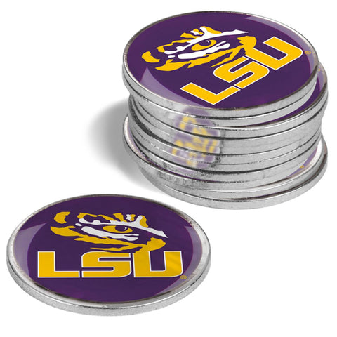 LSU Tigers 12 Pack Ball Markers