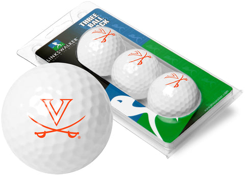 Virginia Cavaliers 3 Golf Ball Sleeve